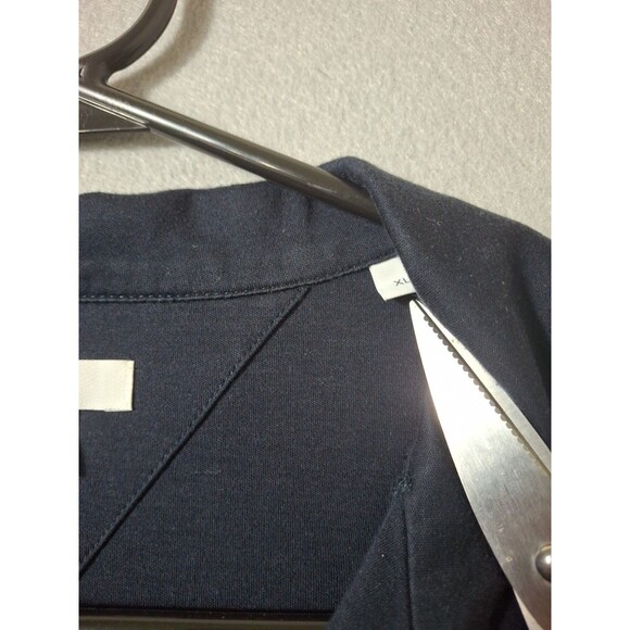 Brax Feel Good Mens Cotton Collared Short Sleeve Pullover Polo Top Navy Size XL - Picture 3 of 7